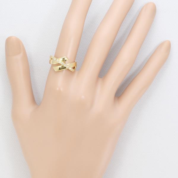 K18 Yellow Gold Diamond Ring 12