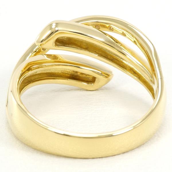 K18 Yellow Gold Diamond Ring 12