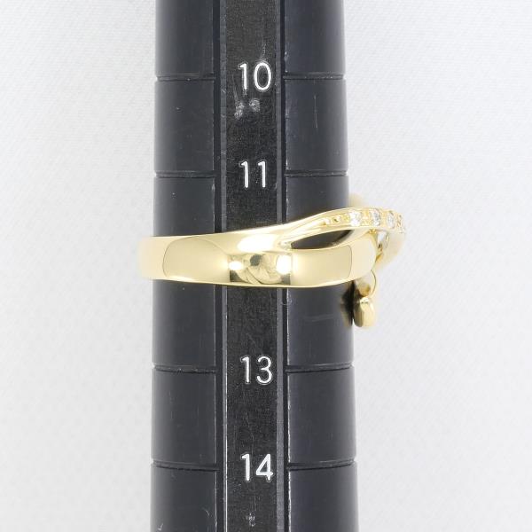 K18 Yellow Gold Diamond Ring 12