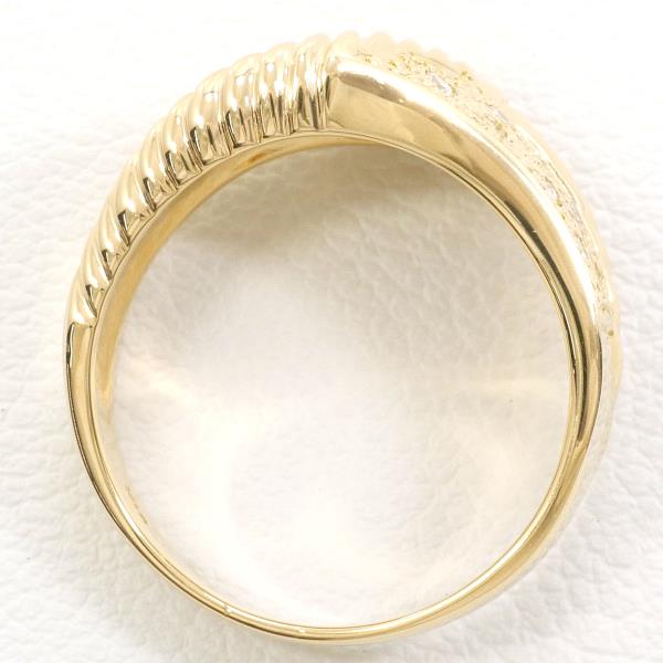 K18 Yellow Gold Diamond Ring 14