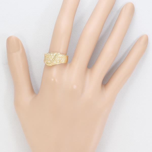 K18 Yellow Gold Diamond Ring 14