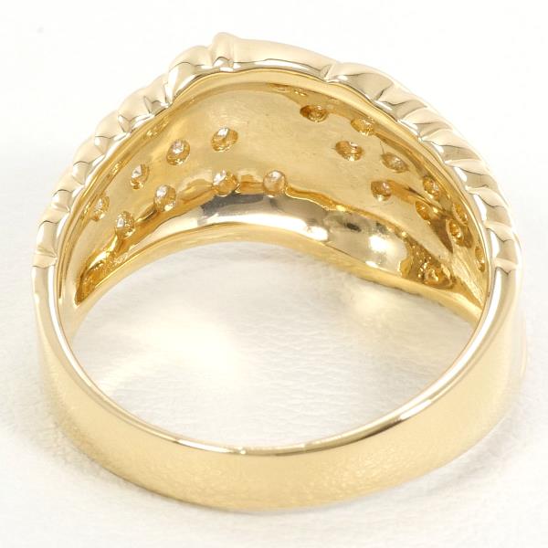 K18 Yellow Gold Diamond Ring 14