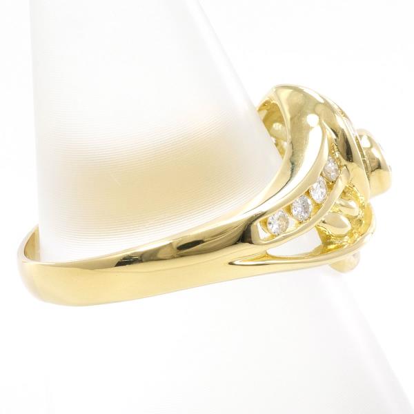 K18 Yellow Gold Diamond Ring 10.5