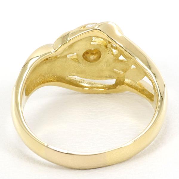 K18 Yellow Gold Diamond Ring 10.5