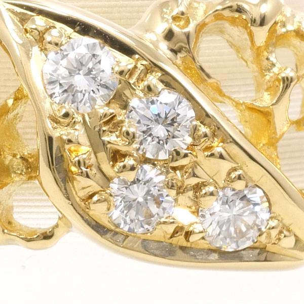 K18 Yellow Gold Diamond Ring 11.5