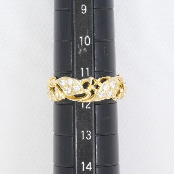 K18 Yellow Gold Diamond Ring 11.5