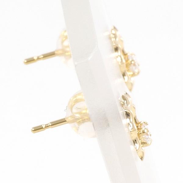 K18 Yellow Gold Diamond Earrings