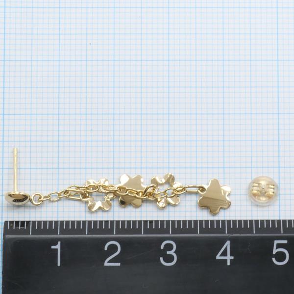 K18 Yellow Gold Earrings 2.4g in Great Condition