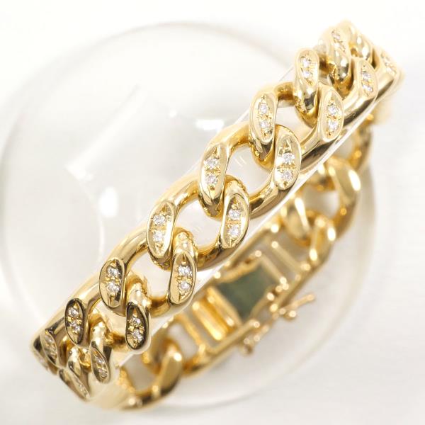 K18 Yellow Gold Diamond Bracelet 1.00ct