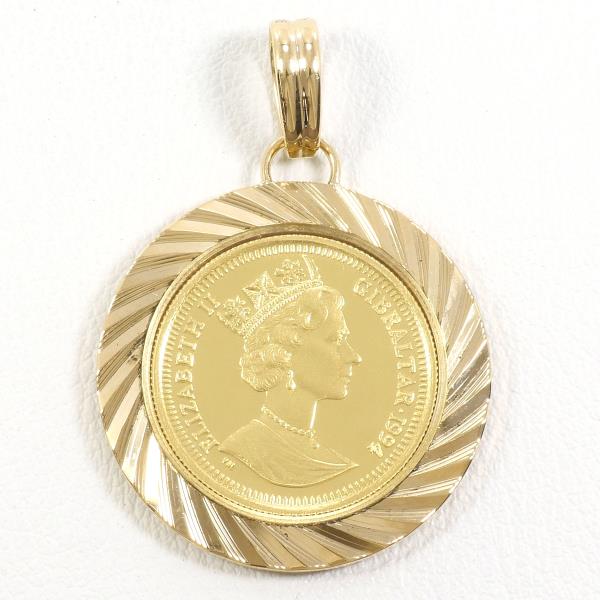 Gibraltar Peter Rabbit 1/10oz Gold Coin Pendant K24 K18 in Excellent Condition