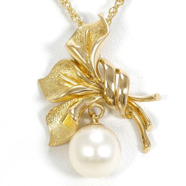 K18 Yellow Gold Pearl Necklace