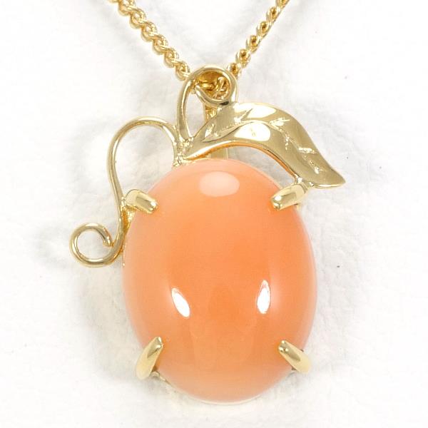 K18 Yellow Gold Coral Necklace