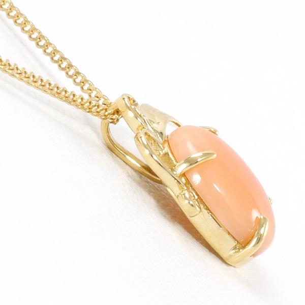 K18 Yellow Gold Coral Necklace