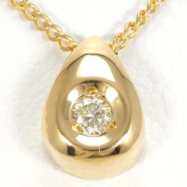 K18 Yellow Gold Diamond Necklace