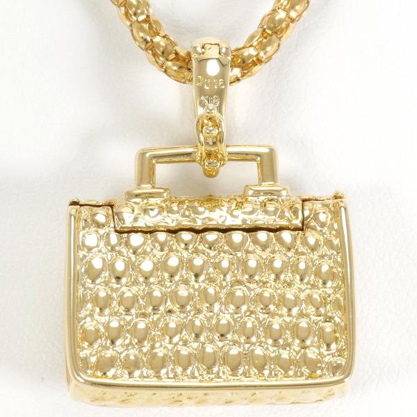 K18 Yellow Gold White Gold Diamond Necklace