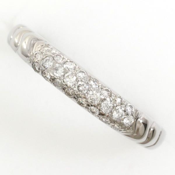 K18 White Gold Diamond Ring