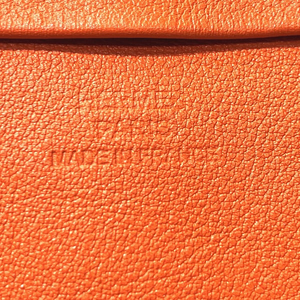 Hermes Flex Orange Bifold Wallet