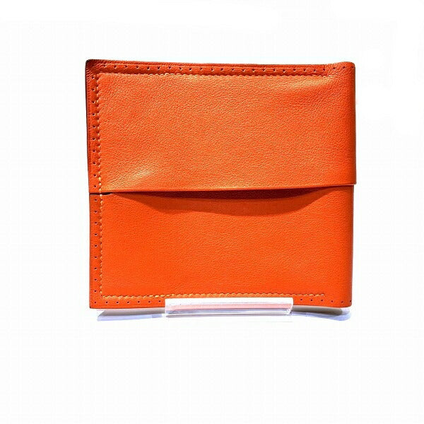 Hermes Flex Orange Bifold Wallet