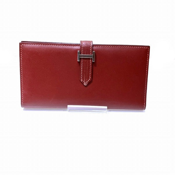 Hermes Bearn Long Wallet in Good Condition