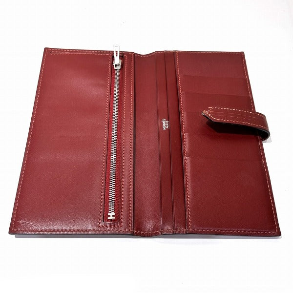 Hermes Bearn Long Wallet in Good Condition