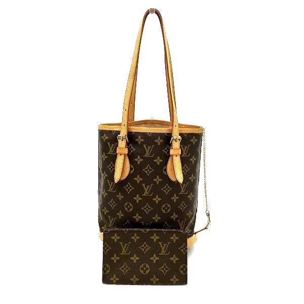 Louis Vuitton Monogram Petit Bucket PM Tote Bag M42238