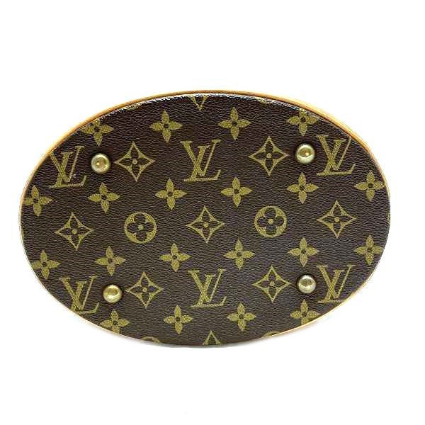 Louis Vuitton Monogram Petit Bucket PM Tote Bag M42238