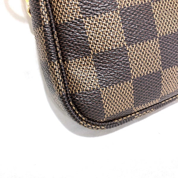 Louis Vuitton Damier Mini Pochette Accessoire Clutch N58009 in Great Condition