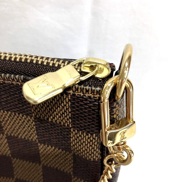 Louis Vuitton Damier Mini Pochette Accessoire Clutch N58009 in Great Condition