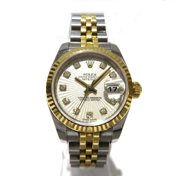 Rolex Datejust 179173G Automatic Ladies Watch in Good Condition