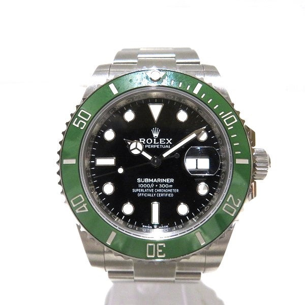 Rolex Green Submariner Date 126610LV Automatic Watch in Good Condition