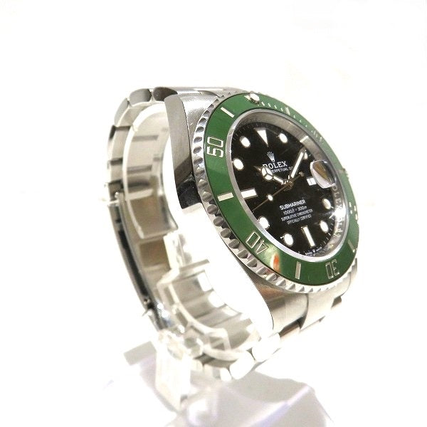 Rolex Green Submariner Date 126610LV Automatic Watch in Good Condition