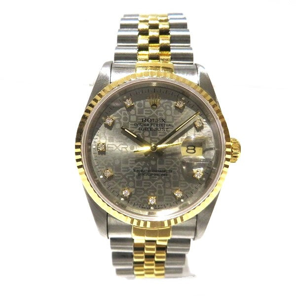 Rolex Datejust 16233G Automatic Men's Watch in Good Condition