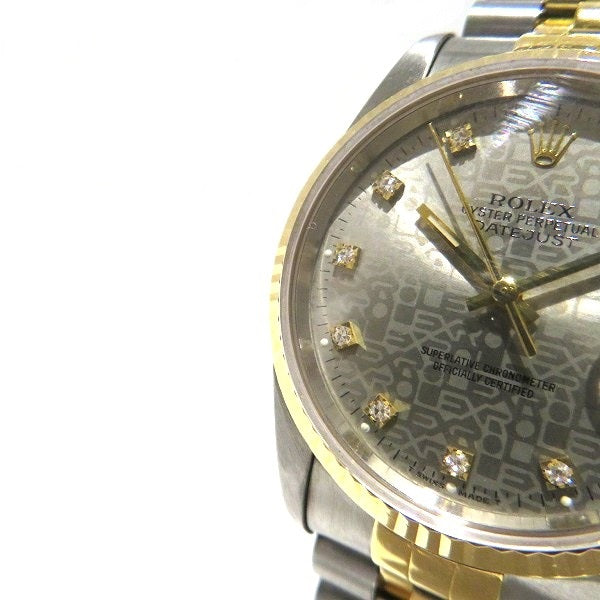 Rolex Datejust 16233G Automatic Watch