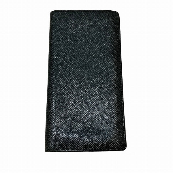 Louis Vuitton Taiga Portefeuille Brazza Long Wallet M30501 in Good Condition