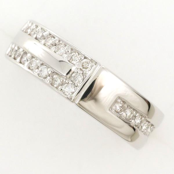 PT900 Platinum Diamond Ring Size 12 in Excellent Condition