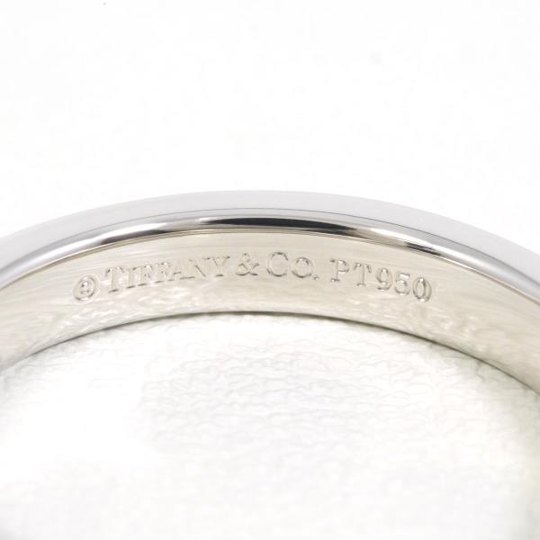 Tiffany & Co PT950 Platinum Flat Band Ring