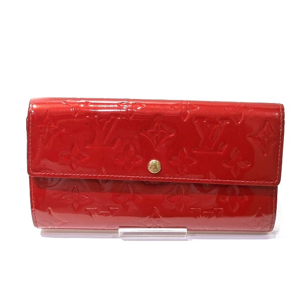 Louis Vuitton Monogram Vernis Portefeuille Sarah Long Wallet M93530