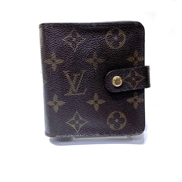 Louis Vuitton Monogram Compact Zip Wallet M61667 in Good Condition