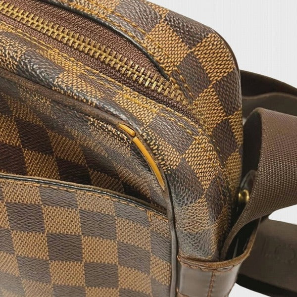 Louis Vuitton Damier Olaf PM Shoulder Bag N41442 in Fair Condition