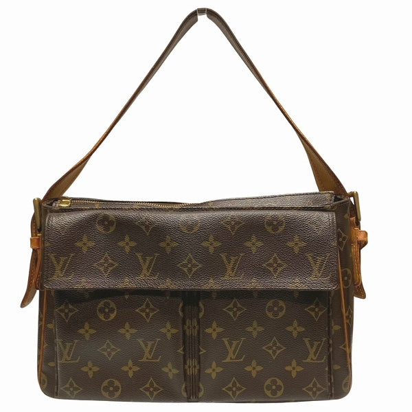 Louis Vuitton Monogram Vivacite GM Shoulder Bag M51163 in Good Condition