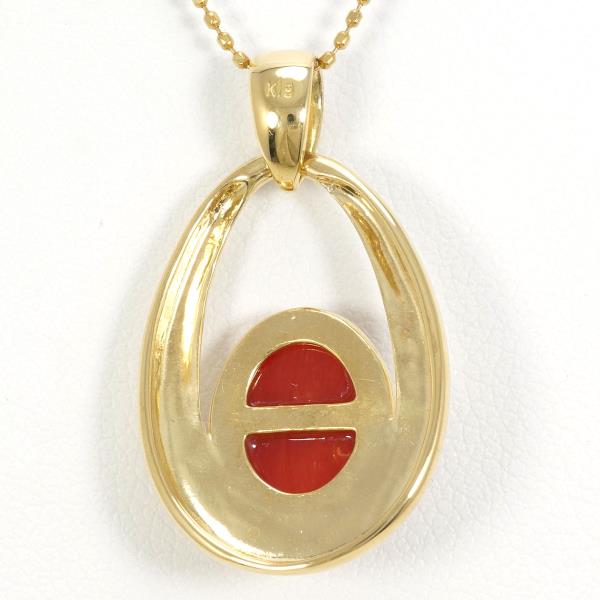 K18 Yellow Gold Coral Necklace