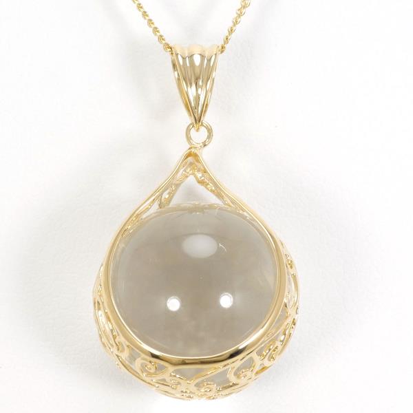 K18 Yellow Gold Quartz Necklace