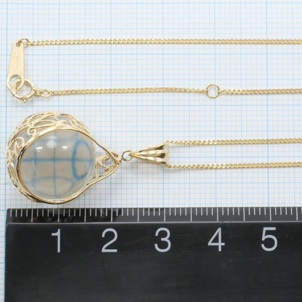 K18 Yellow Gold Quartz Necklace