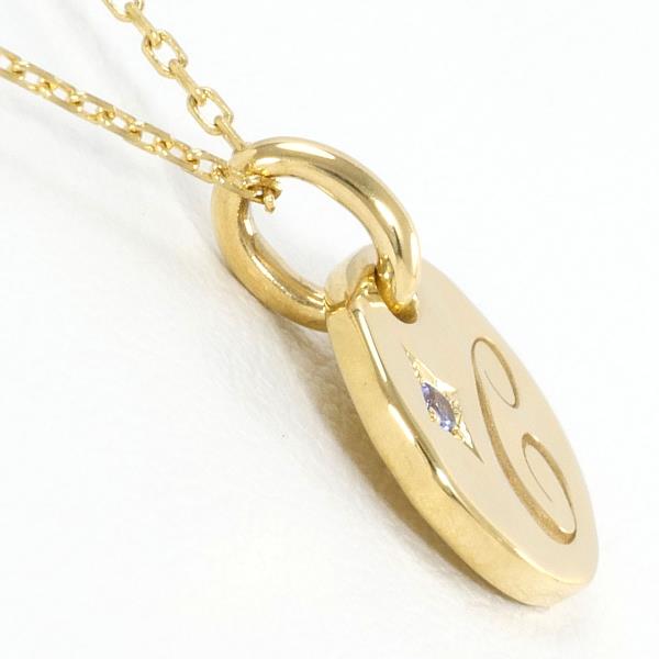 K18 Yellow Gold Tanzanite Necklace