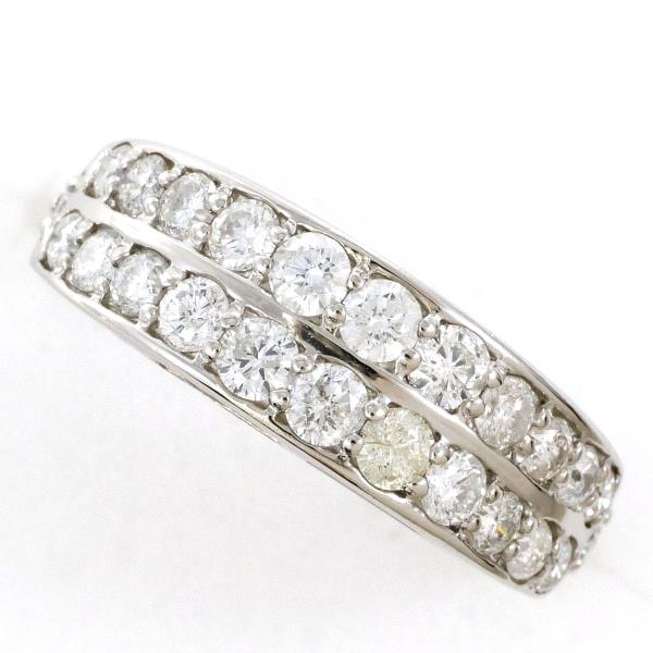 PT900 Platinum Diamond Ring 11.5