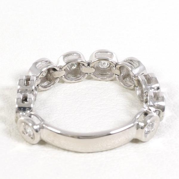 PT900 Platinum PT850 Ring with Diamond, Size 5.5 in Excellent Condition