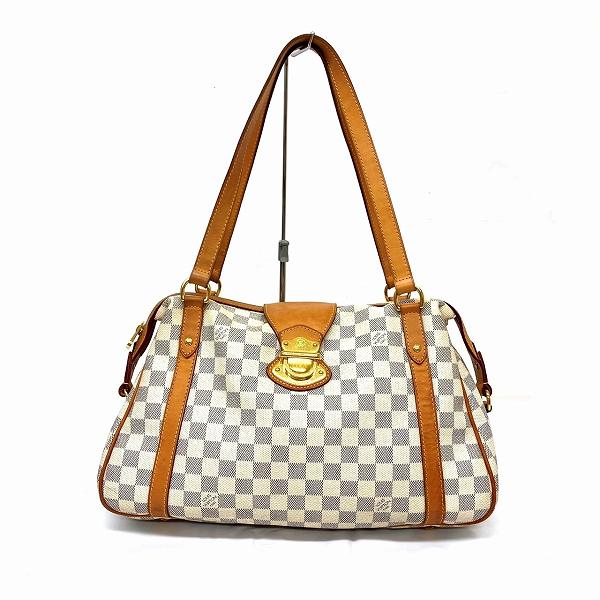 Louis Vuitton Damier Azur Stresa PM Shoulder Bag N42220 in Good Condition