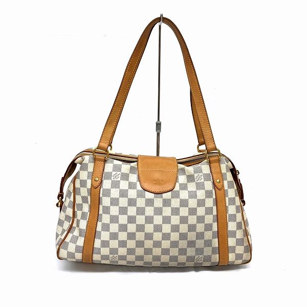 Louis Vuitton Damier Azur Stresa PM Shoulder Bag N42220 in Good Condition