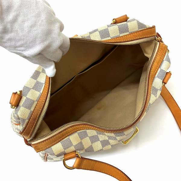 Louis Vuitton Damier Azur Stresa PM Shoulder Bag N42220 in Good Condition