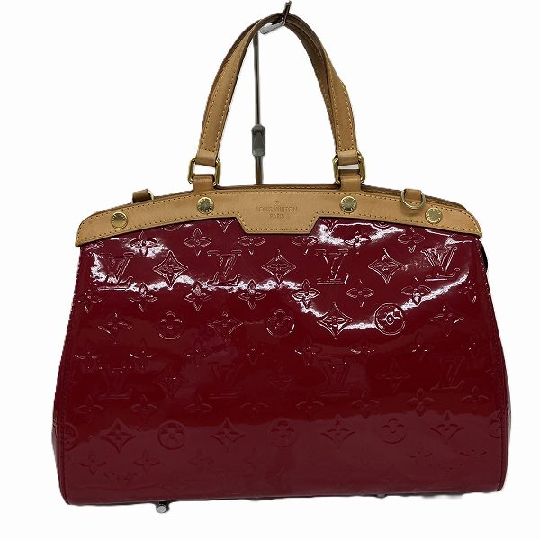 Louis Vuitton Vernis Brea Patent Leather Handbag M91798 in Good Condition